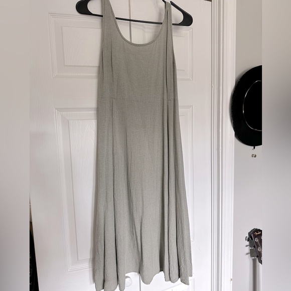 Coco midi dress with ties - Picture 2 of 4